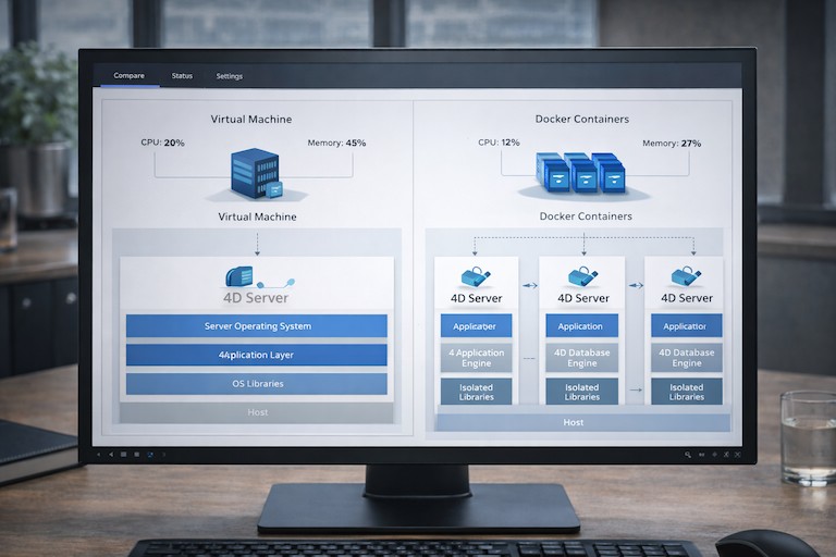 4D application deployment