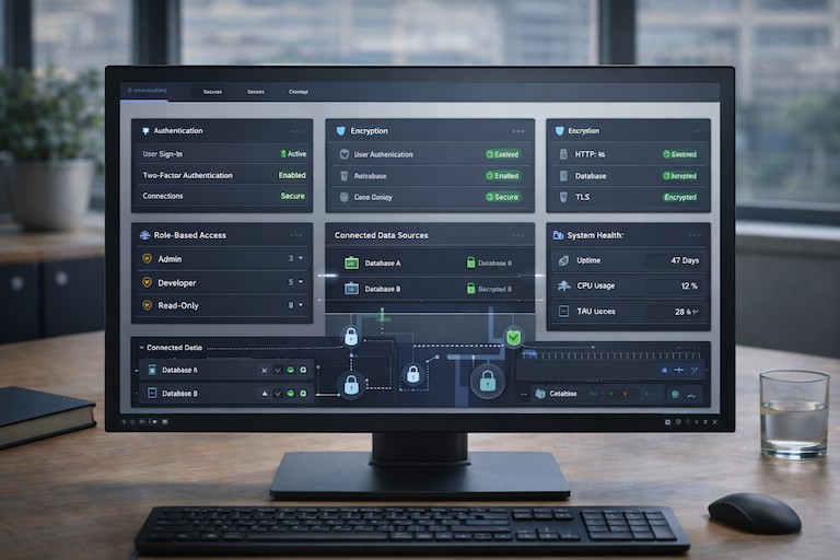 secure 4D database